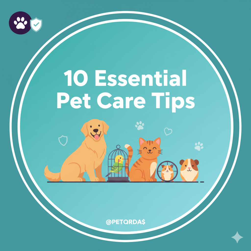 10 Essential Pet Care Tips Every Responsible Owner Should Know