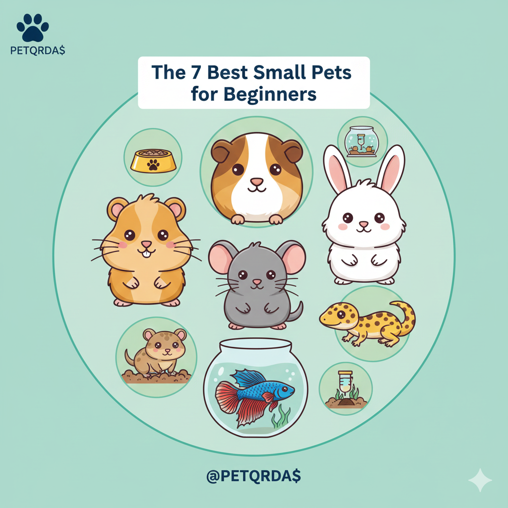 7 Best Small Pets for Beginners: Low Maintenance & Easy | PETQRDA$