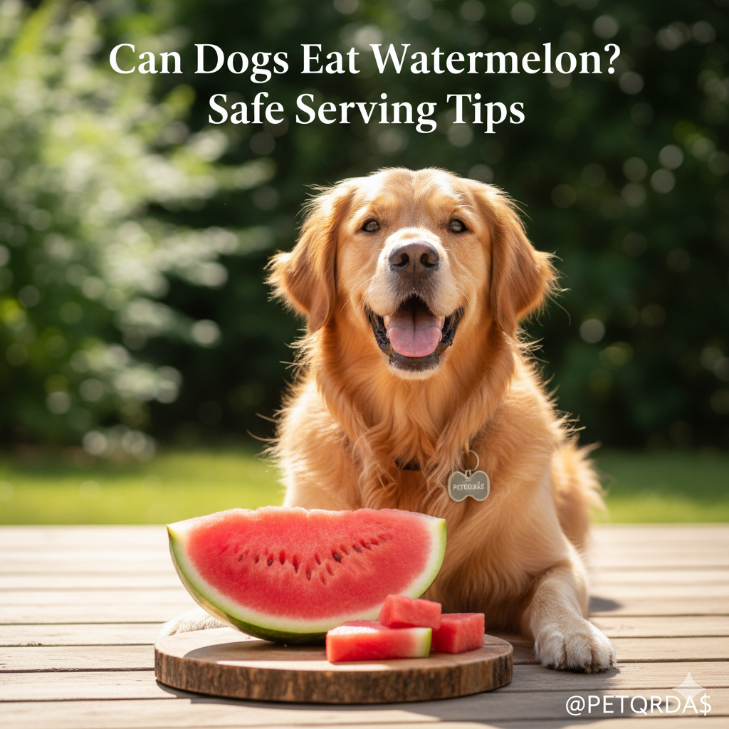 Can Dogs Eat Watermelon? Safe Serving Tips | PETQRDA$