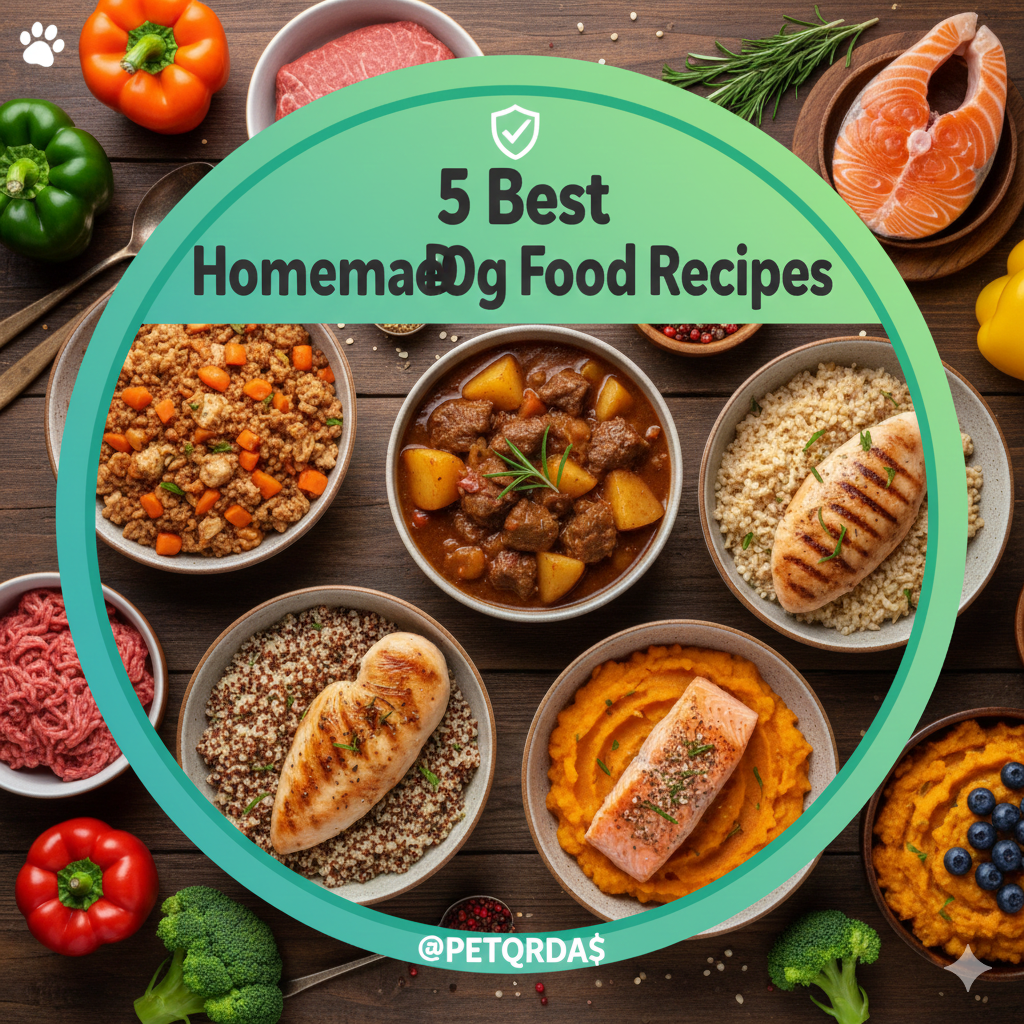 5 Best Homemade Dog Food Recipes for a Healthy Pup