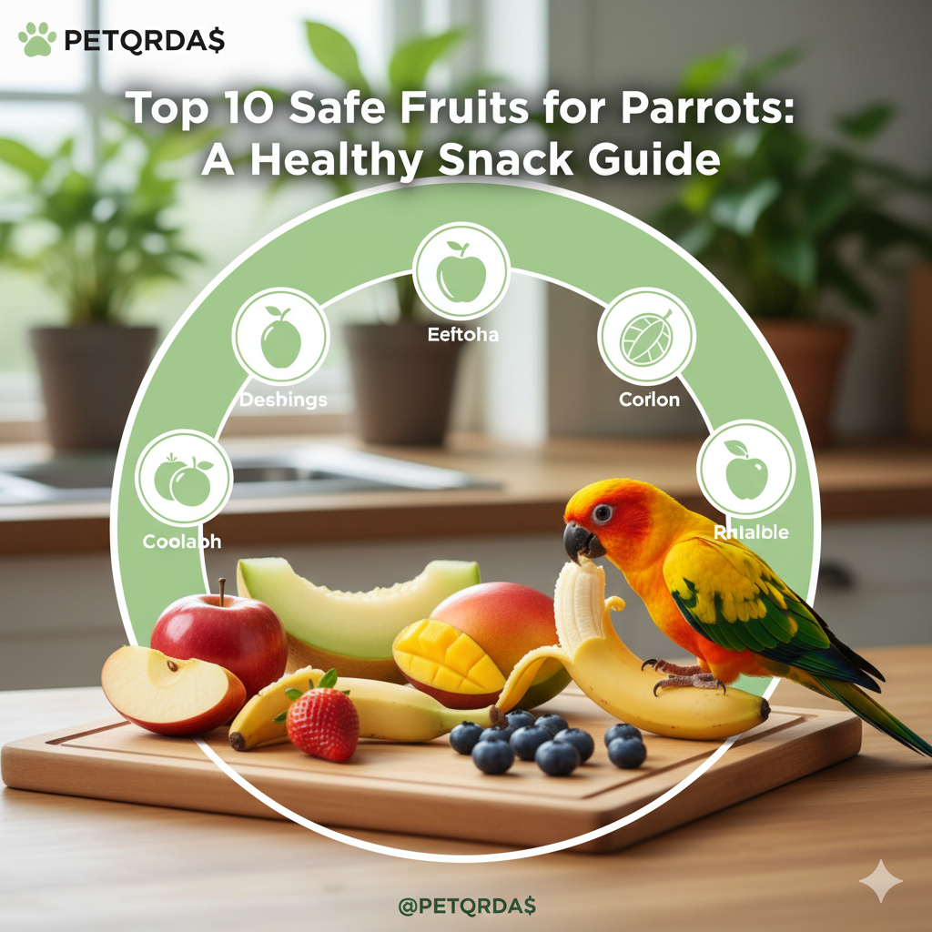 Top 10 Safe Fruits for Parrots: A Healthy Snack Guide