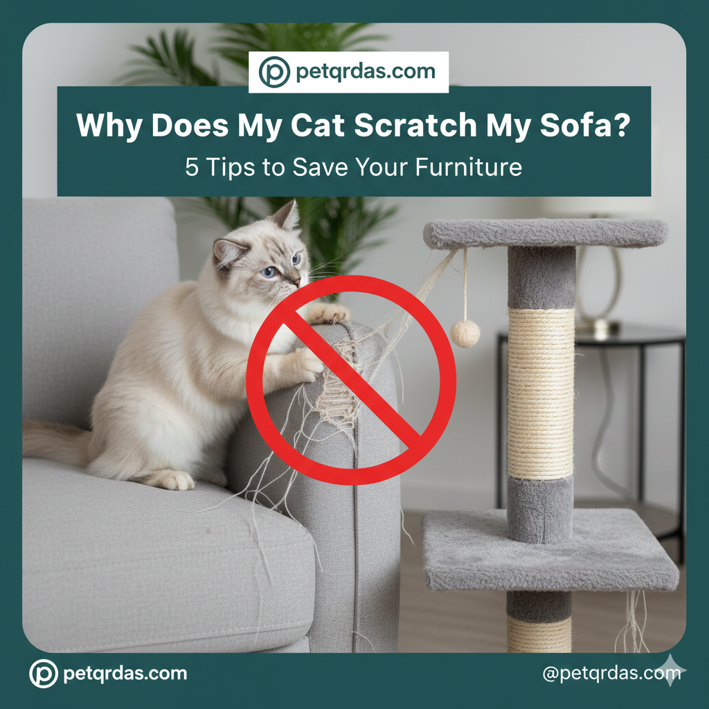 Why Does My Cat Scratch My Sofa? 5 Tips to Save Your Furniture