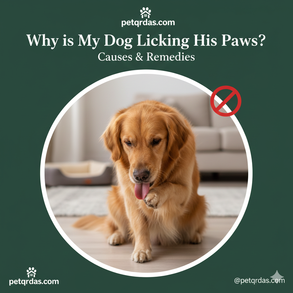 Why is My Dog Licking His Paws? 5 Common Causes and Solutions