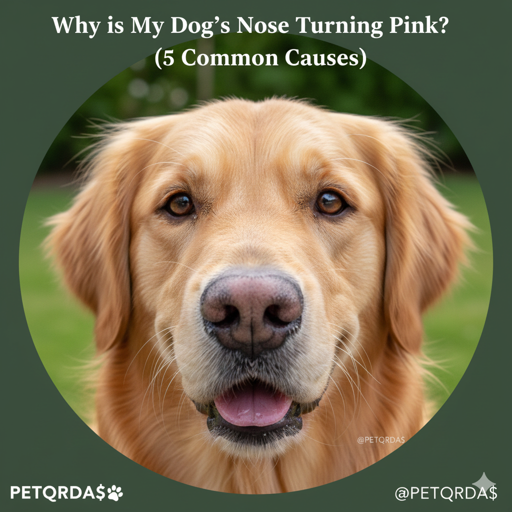 Why is My Dog’s Nose Turning Pink? 5 Causes and Solutions