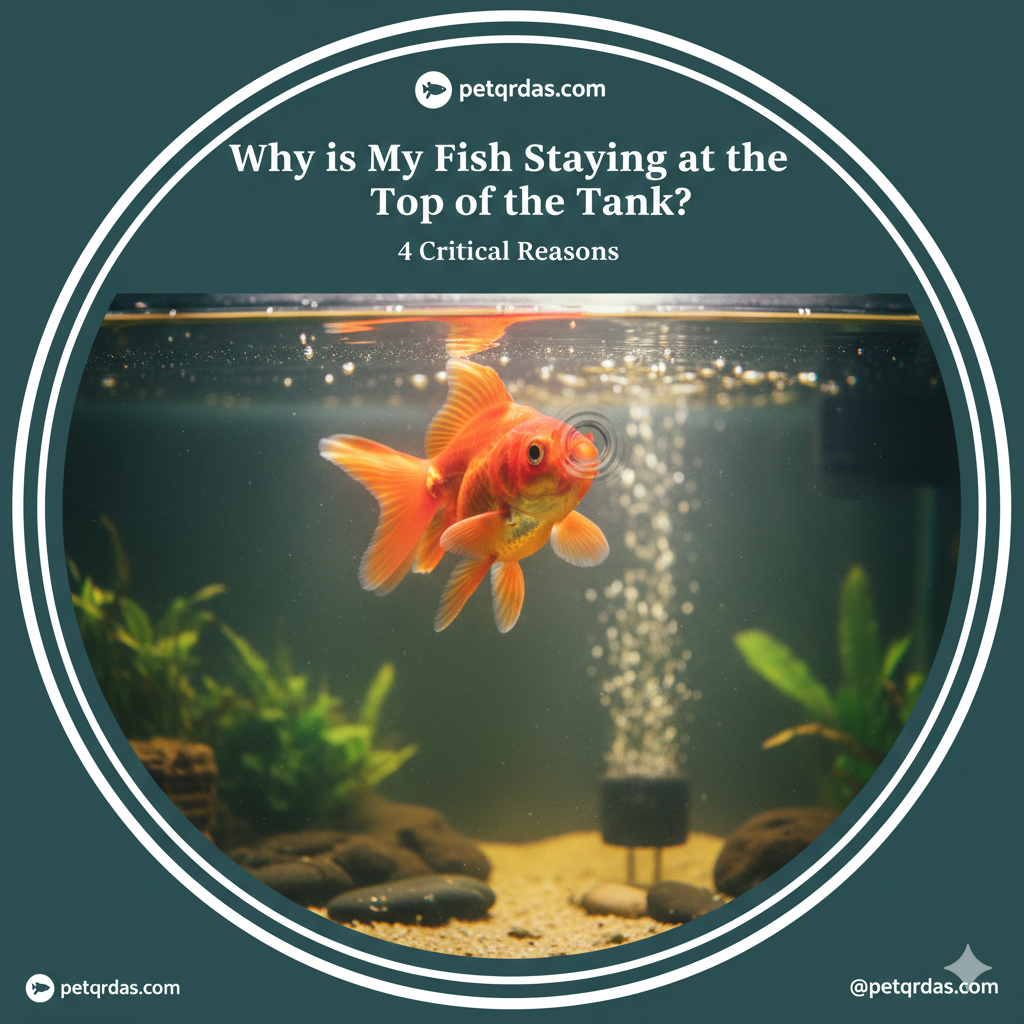 Why is My Fish Staying at the Top of the Tank? 4 Critical Reasons