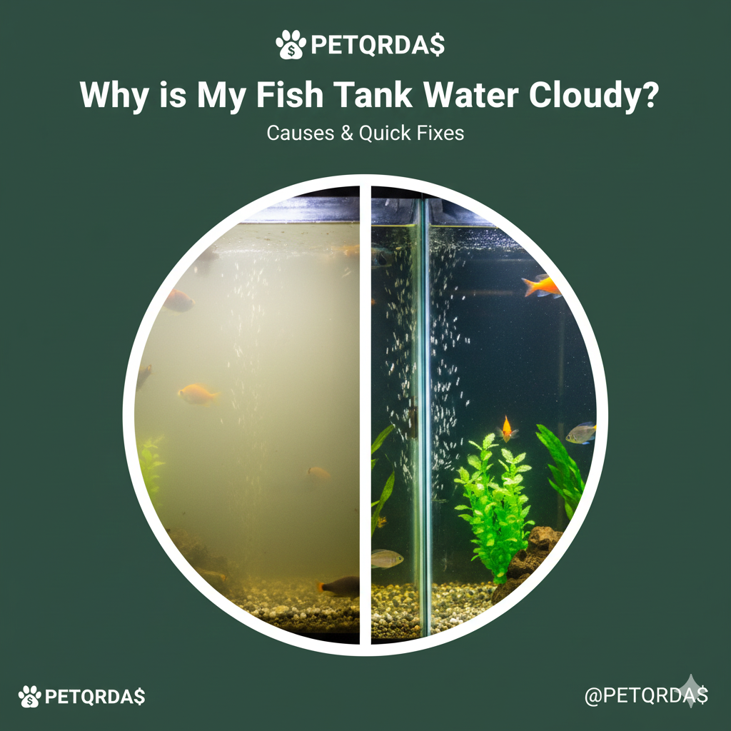 Why is My Fish Tank Water Cloudy? 5 Causes and Easy Fixes