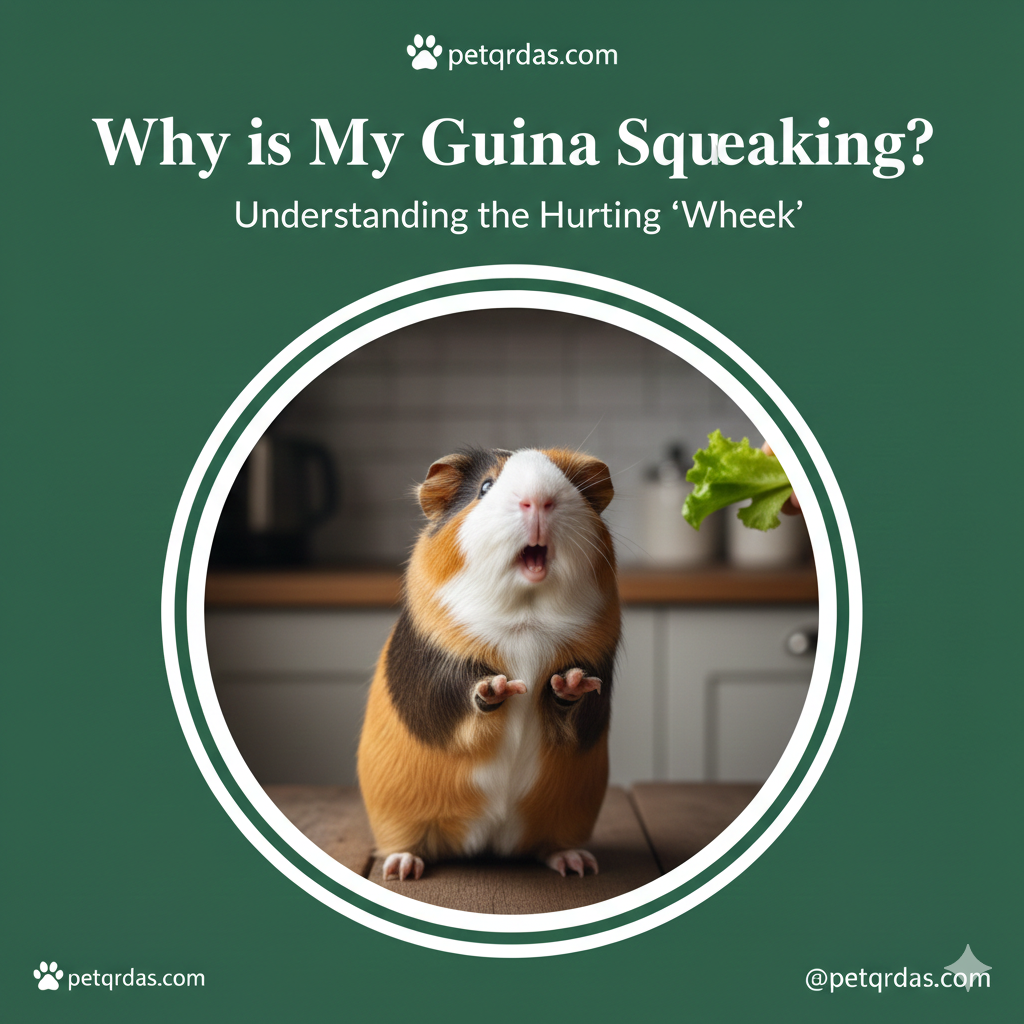 Why is My Guinea Pig Squeaking? Understanding the “Wheek”