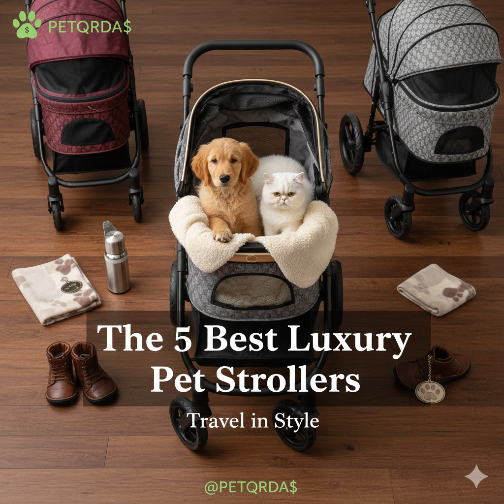 5 Best Luxury Pet Strollers: Travel in Style | PETQRDA