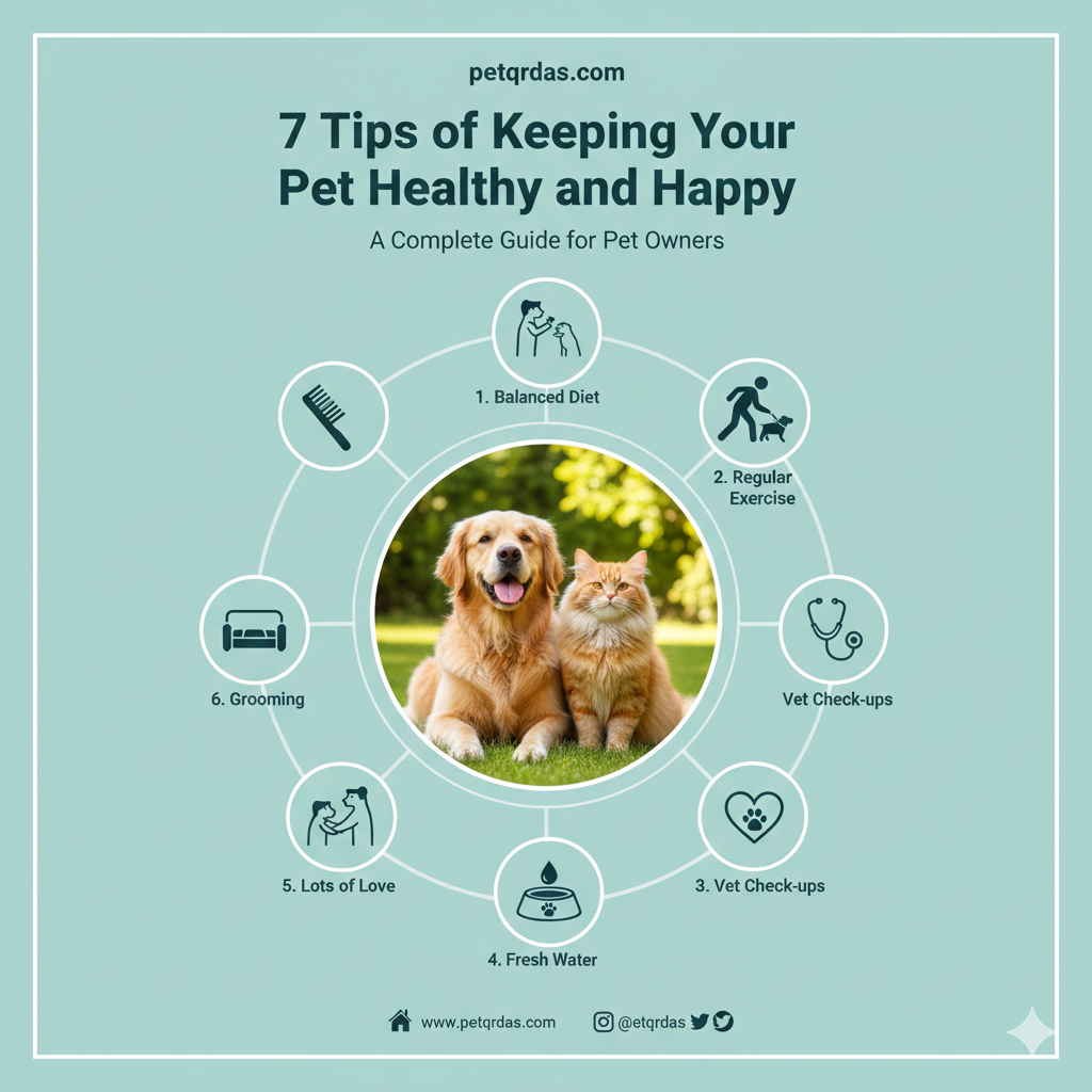 7 Tips for Keeping Your Pet Healthy and Happy