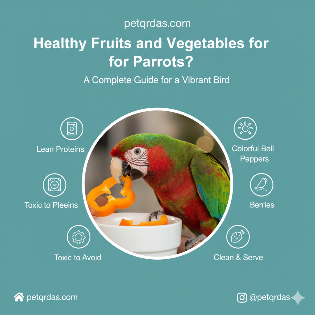 Healthy Fruits and Vegetables for Parrots: A Complete Guide