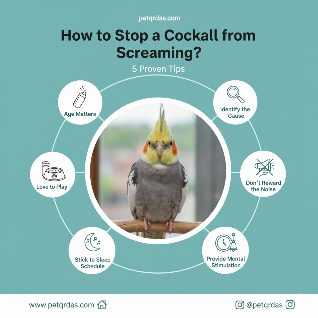 How to Stop a Cockatiel from Screaming: 5 Proven Tips