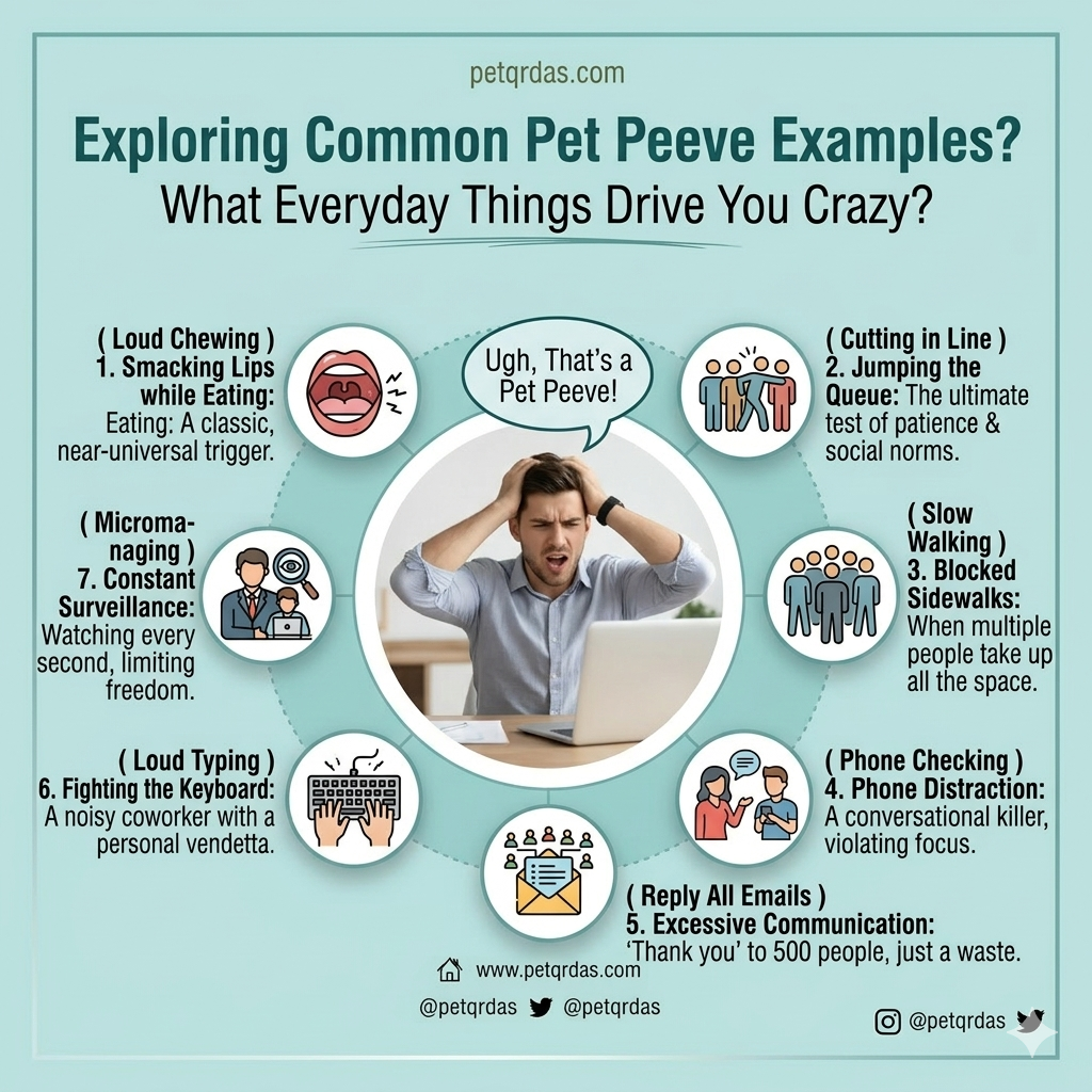 25+ Common Pet Peeve Examples: What Small Things Drive You Crazy?