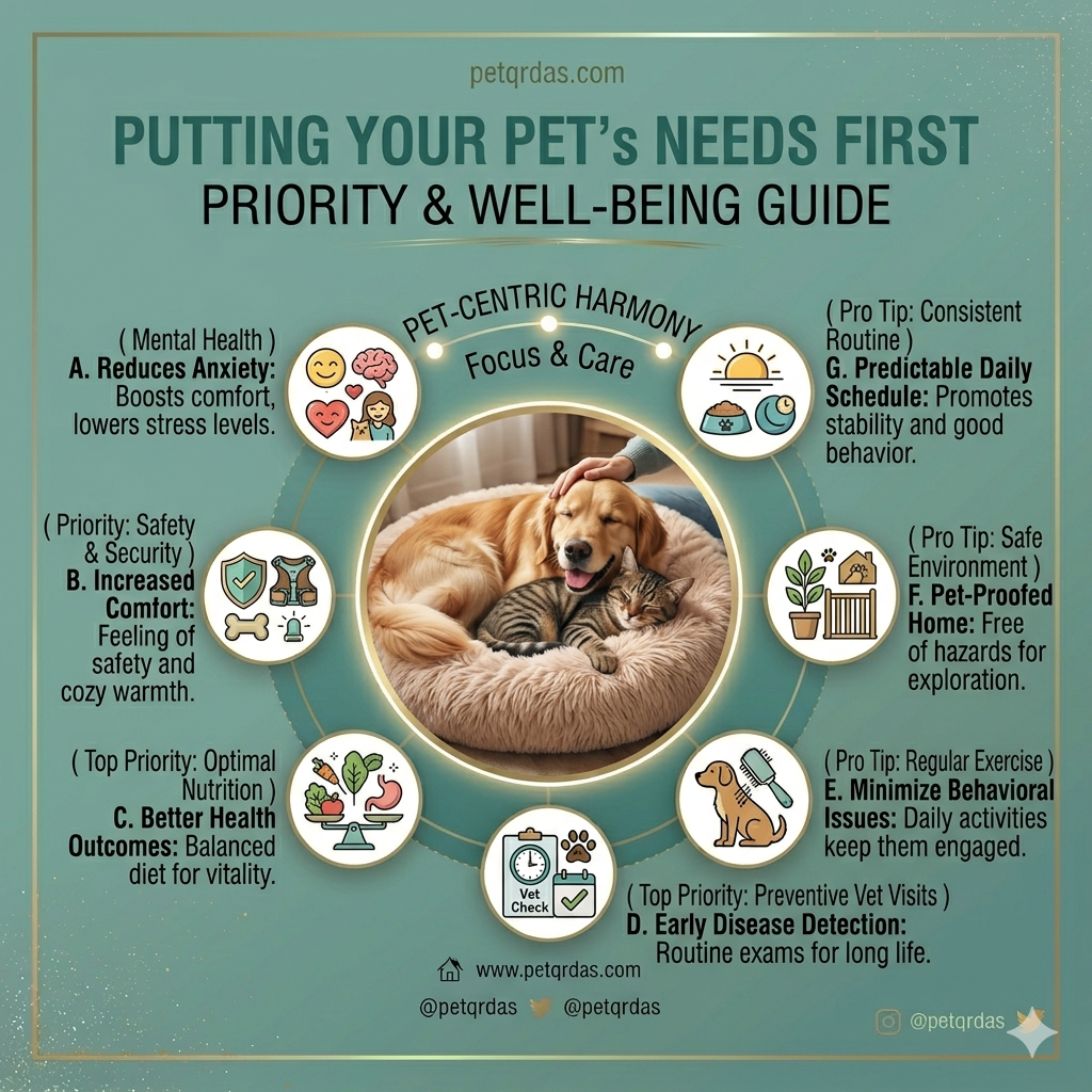 A collection of high-quality pet supplies and a happy dog petqrdas.com